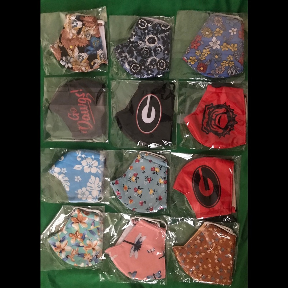 Doubled Lined Face Mask - Picture 2 of 11